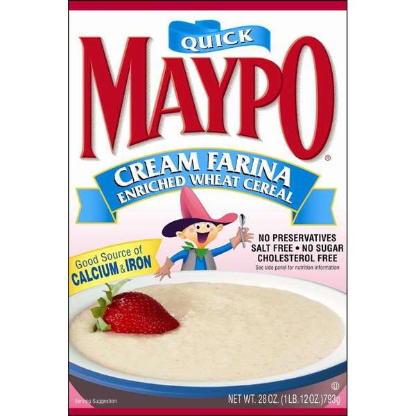 Maypo Cereal Maypo Quick Cream Wheat Farina, PK12 43051